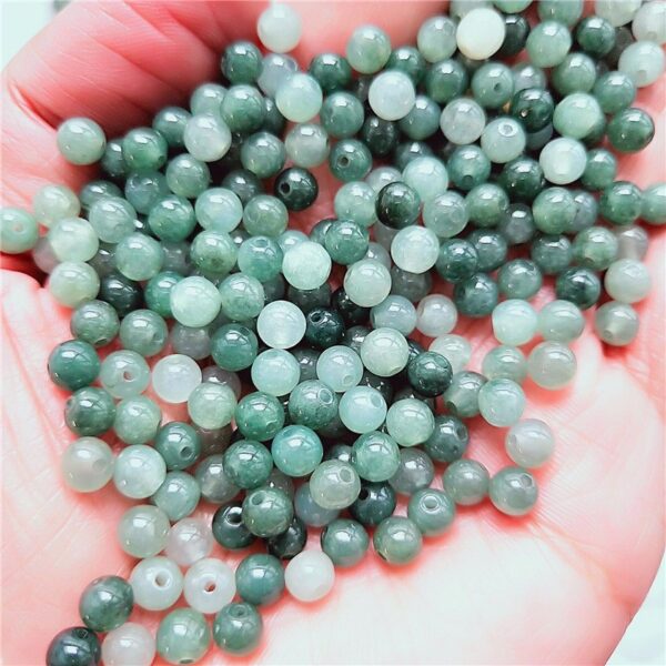 nice jadeite round bead high quality natural jade bead