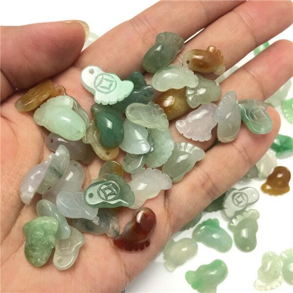 little feet beads, jade bead, jadeite bead, colorful bead, jade charm