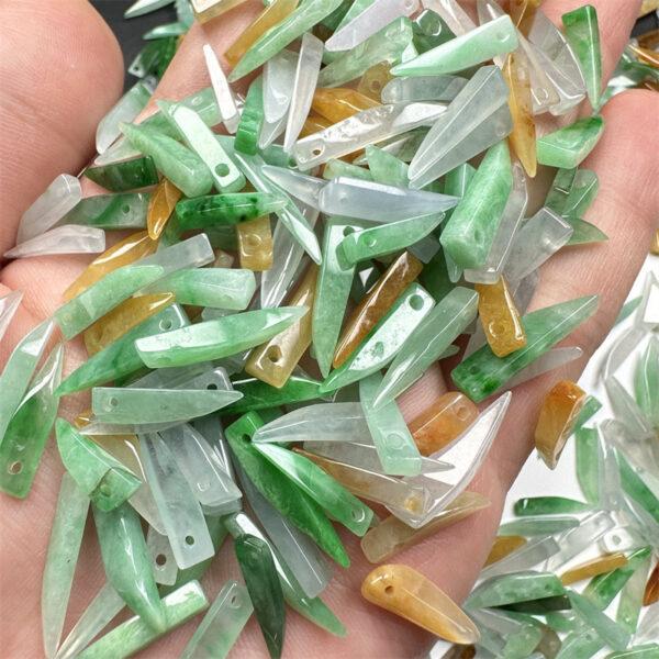 50 beads, pepper bead, jade bead, jadeite charm, colorful bead, clear bead, icy bead